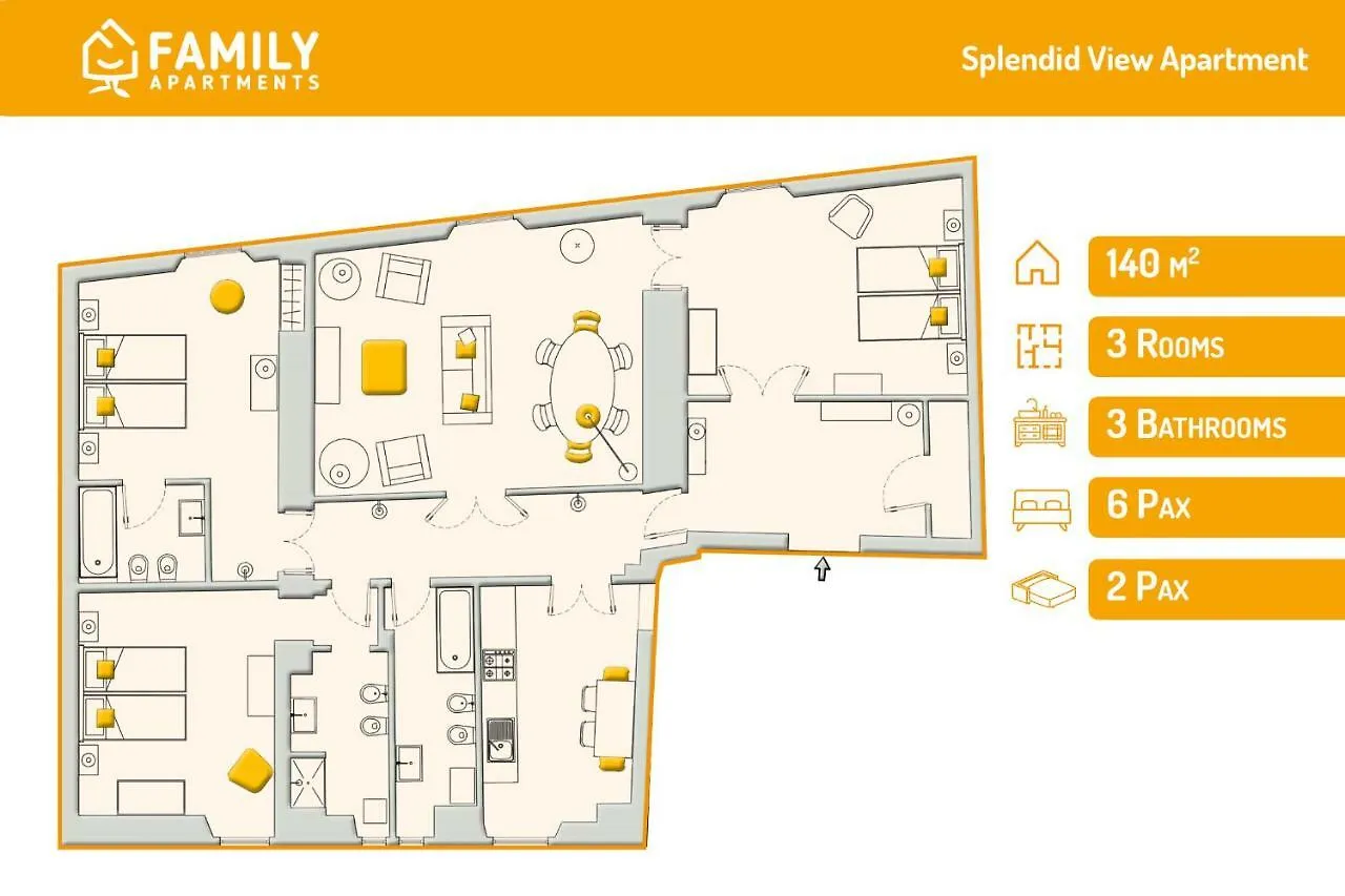 Family Apartments Rinascimento Palace Флоренция 0*,  Италия